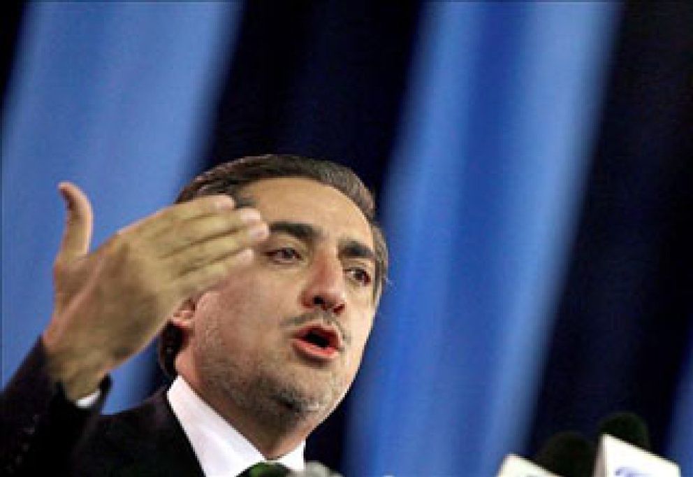 Foto: El candidato opositor afgano confirma que no acudirá a la segunda vuelta electoral