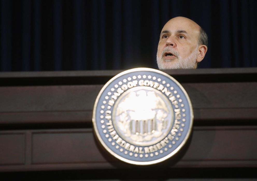 Foto: El aún presidente de la Reserva Federal, Ben Bernanke 
