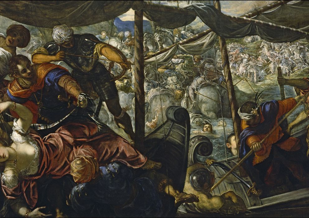 Foto: El rapto de Helena, de Tintoretto. (Museo del Prado)