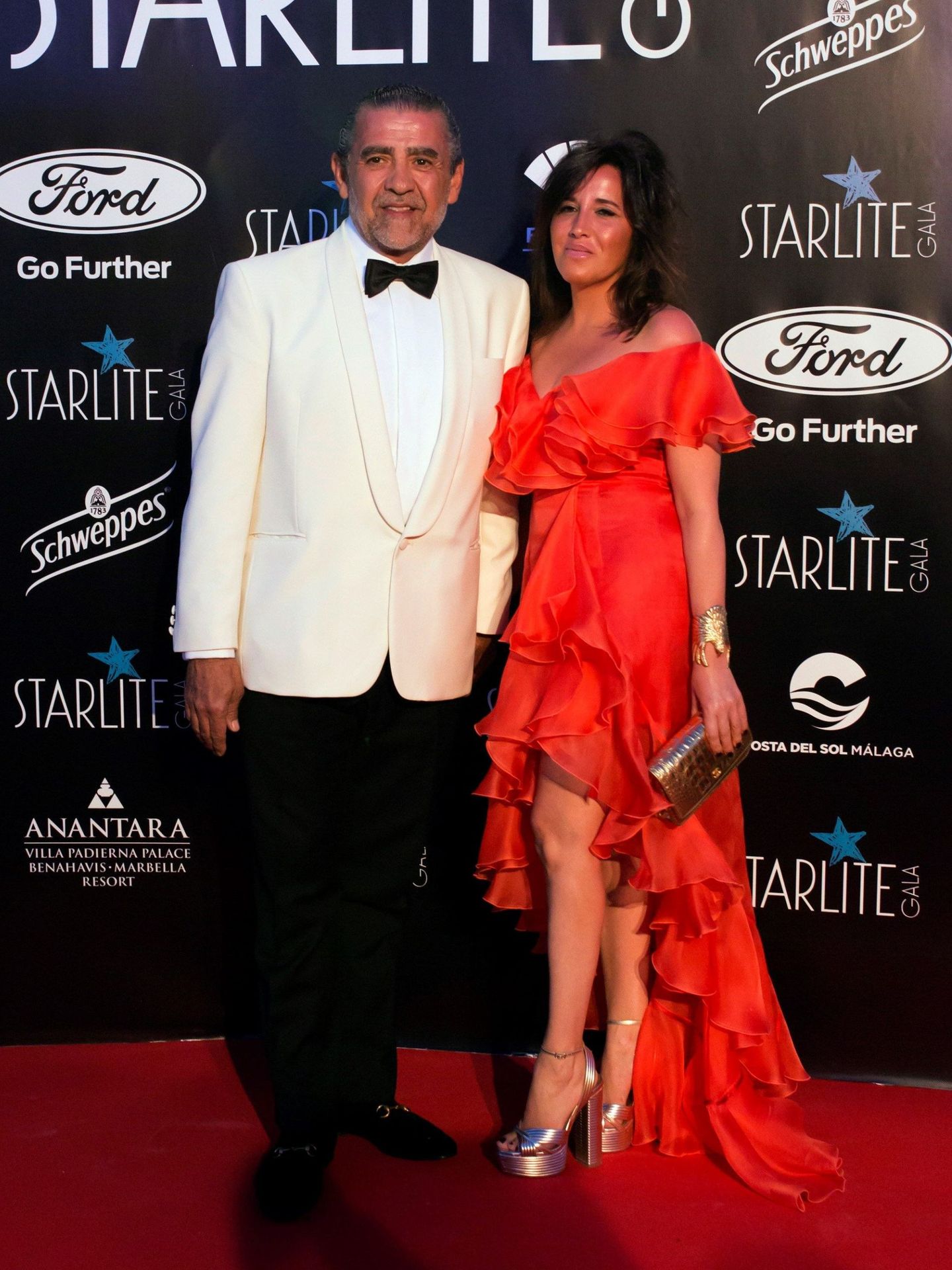 Jaime Felipe Martínez-Bordiú y su mujer, Marta Fernández, el verano pasado en Starlite. (EFE)