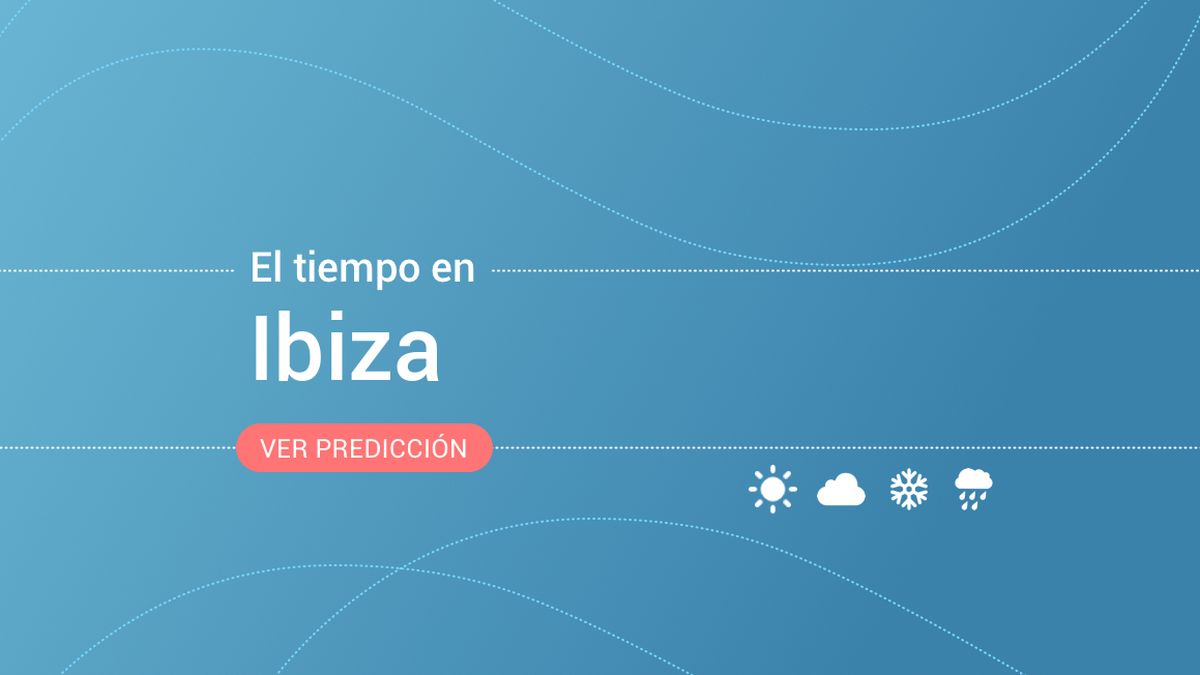 Previsión meteorológica en Ibiza: alerta amarilla por vientos y fenómenos costeros