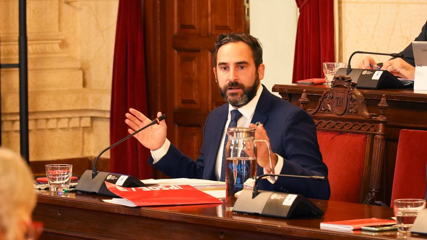 Daniel Pérez, portavoz municipal del PSOE en el Ayuntamiento de Málaga.