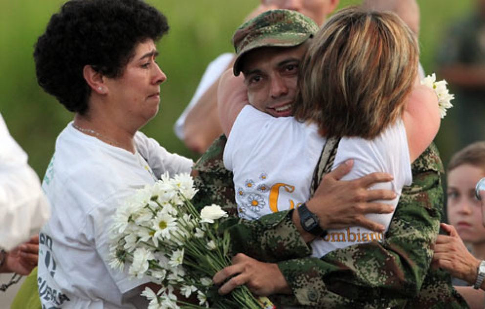 Foto: Las FARC liberan al sargento Moncayo tras 12 años de secuestro