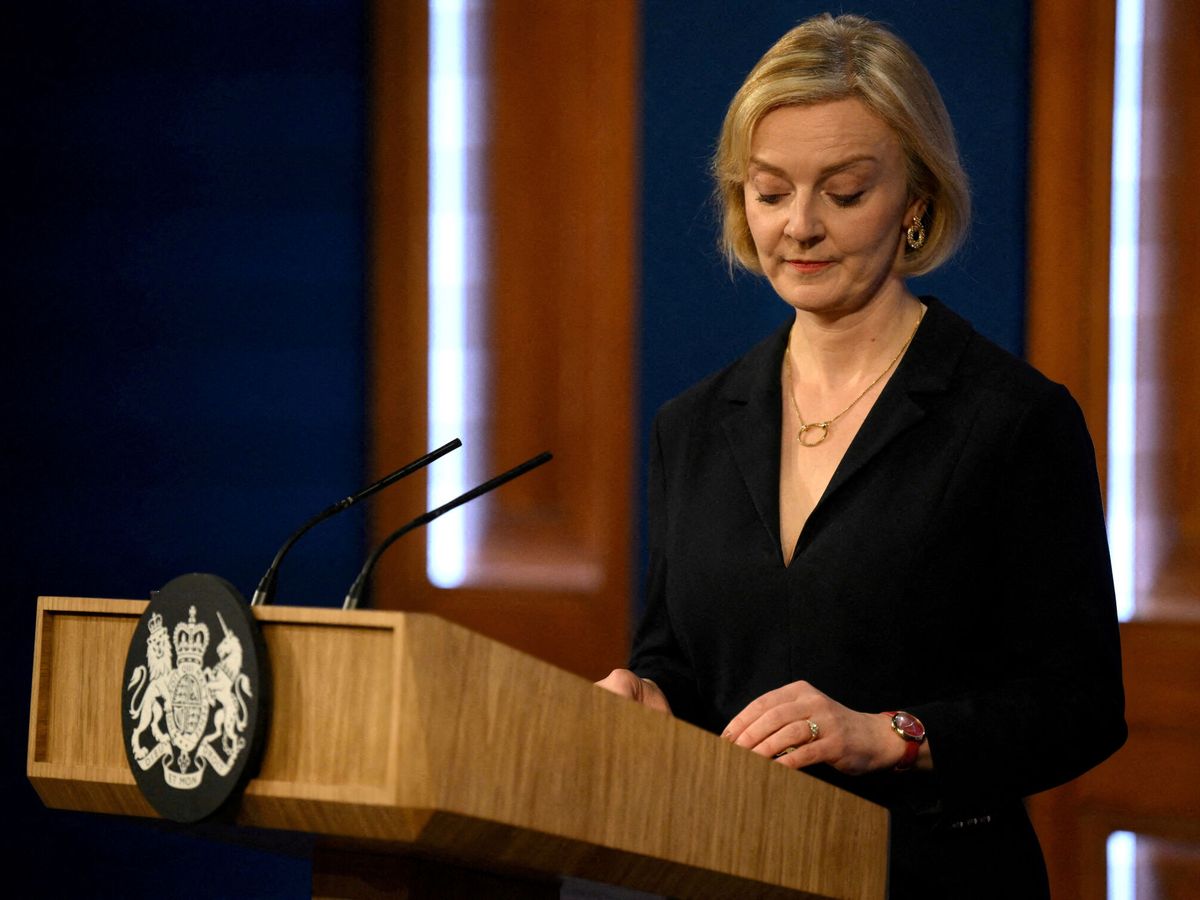 Foto: La primera ministra británica, Liz Truss (Reuters/Daniel Leal)