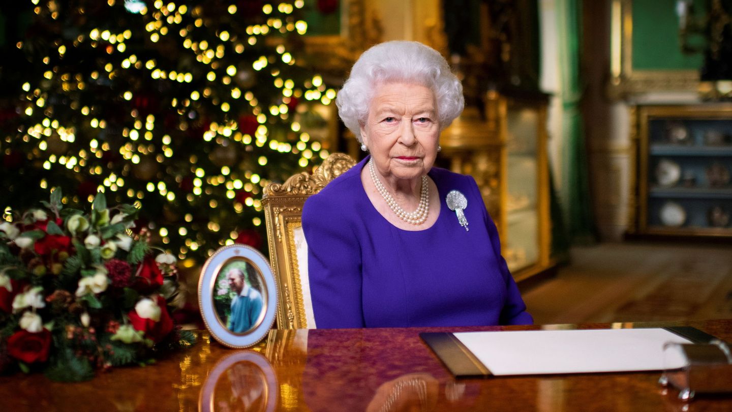 Isabel II, durante el pasado discurso de Navidad. (Reuters)