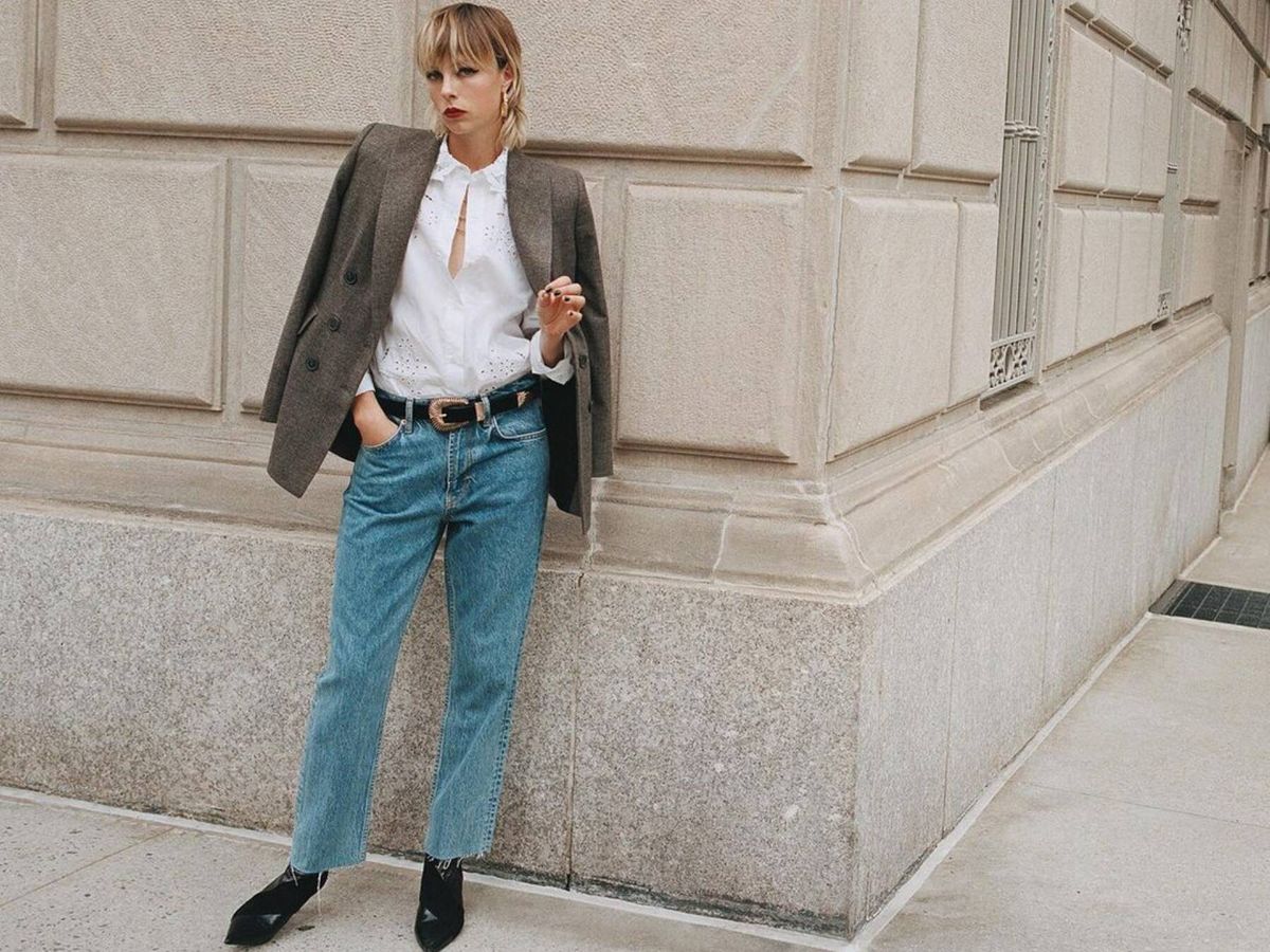 Foto: La modelo Edie Campbell posando para Zara. (Instagram @zara)