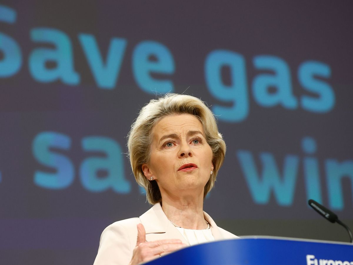 Foto: La presidenta de la Comisión Europea, Ursula von der Leyen. (EFE/EPA/Stephanie Lecocq)