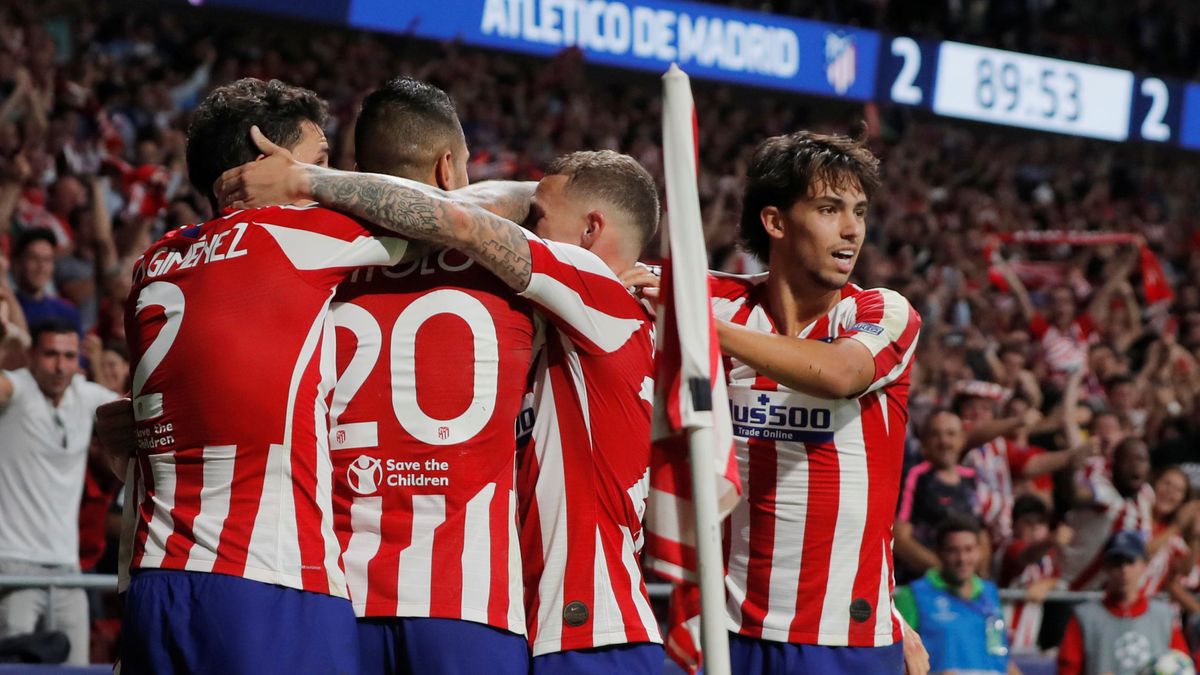 Las dos caras del Atlético ante la Juve: frágil en defensa, bravo en ataque