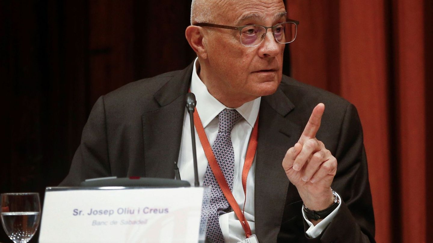 Josep Oliu, presidente de Banco Sabadell. (EFE)