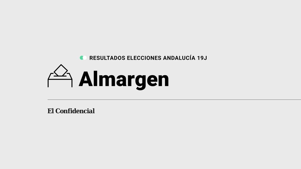 Resultados en Almargen: elecciones de Andalucía 2022 al 100% de escrutinio