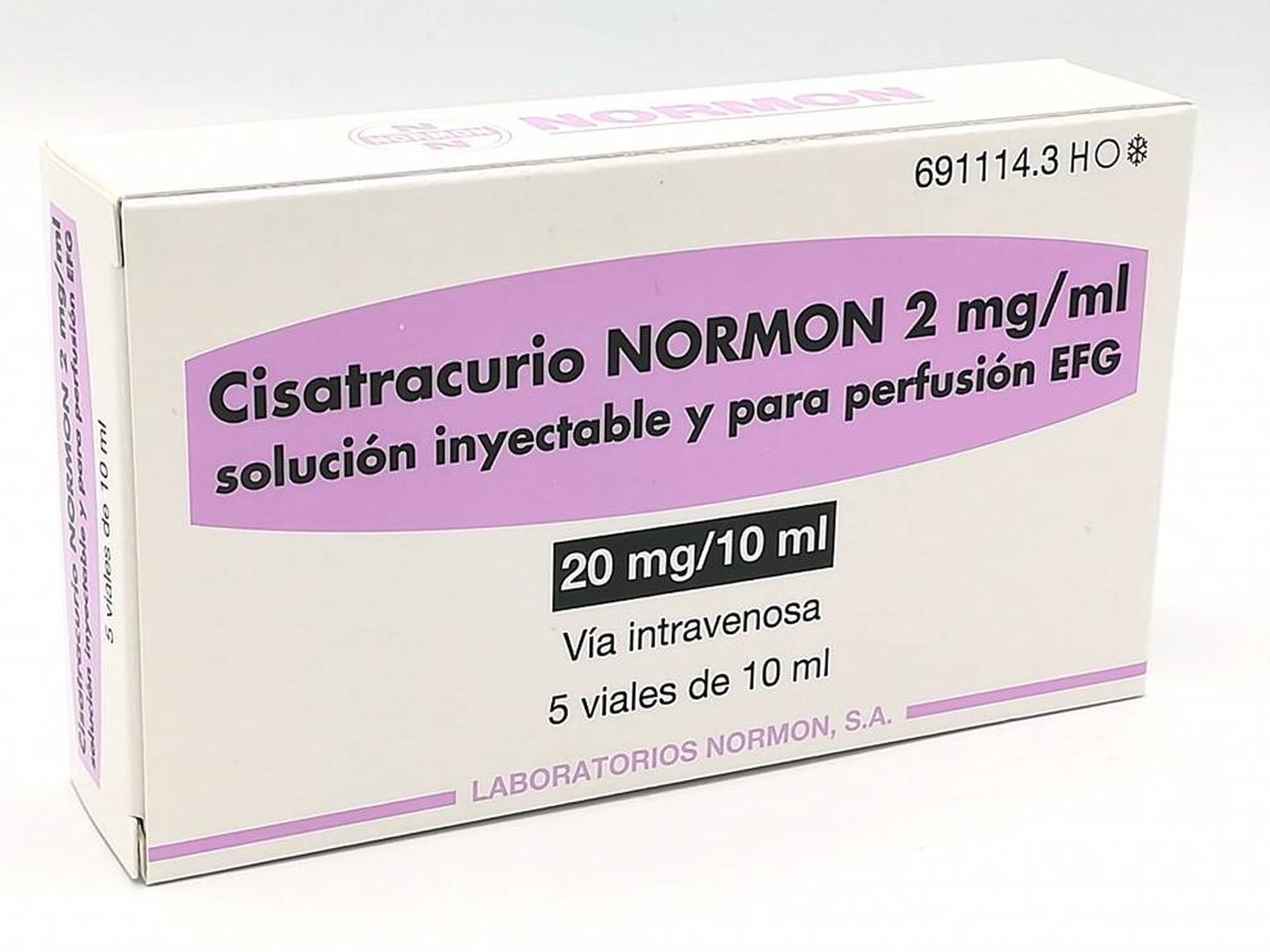 Cisatricurio, un medicamento que se emplea en las UCI para tratar a los pacientes graves por coronavirus.
