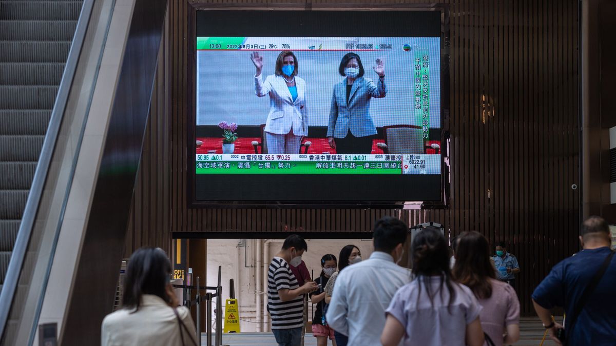 Hackean pantallas en Taiwán desde un software chino con insultos a Pelosi