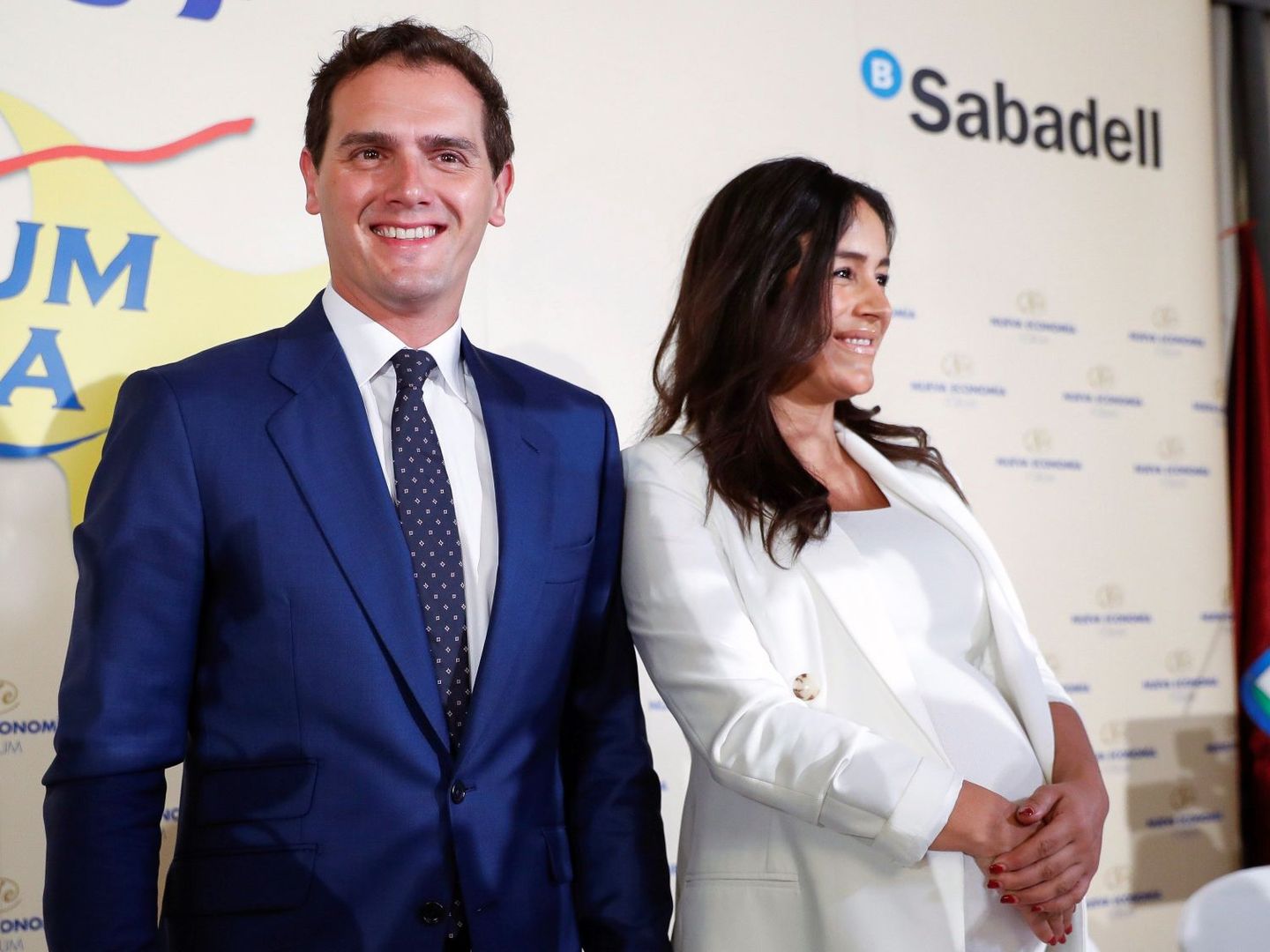 Begoña Villacís y Rivera en plena campaña. (EFE)