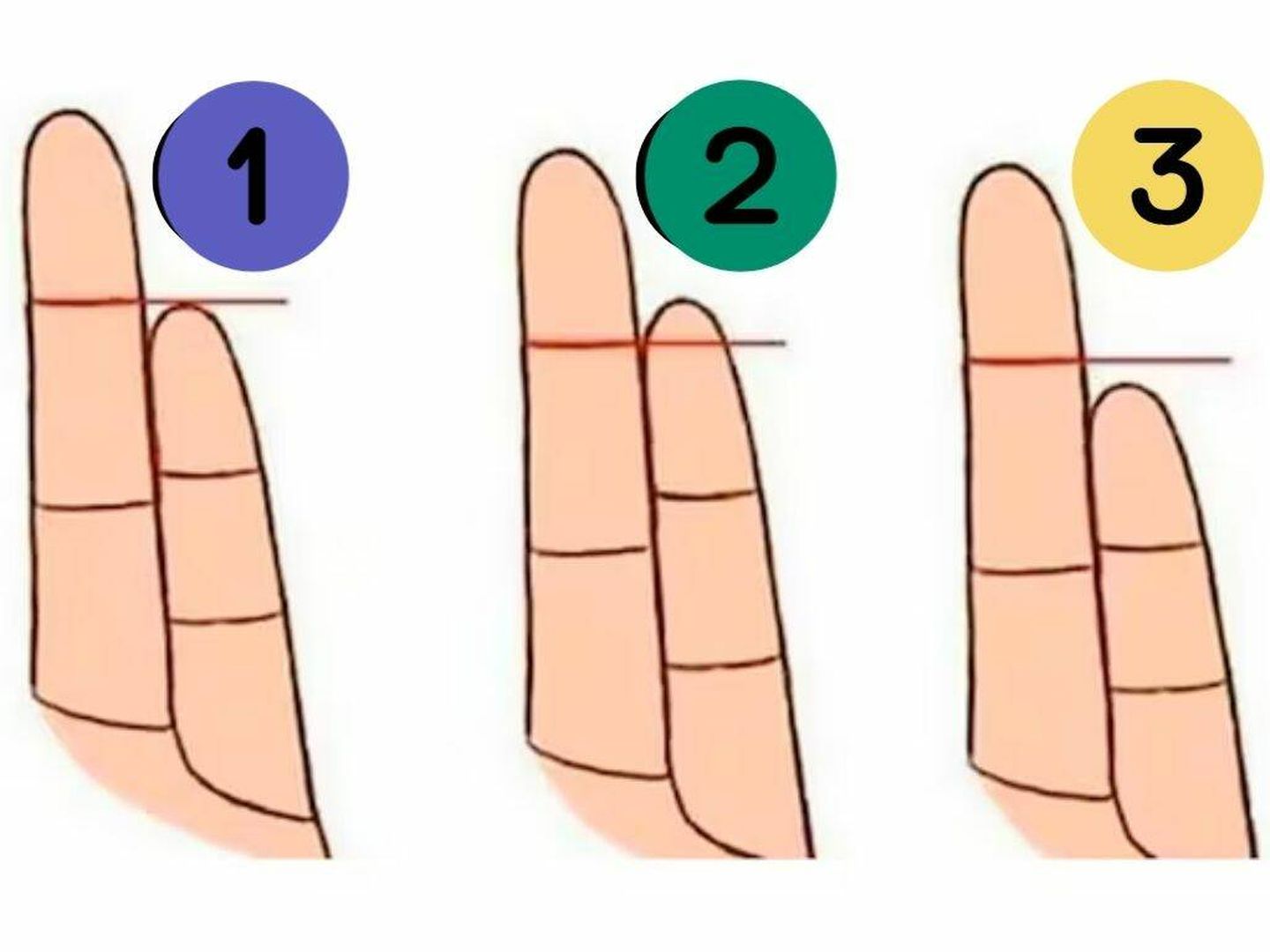 Descubre tu personalidad según la forma de tu dedo meñique