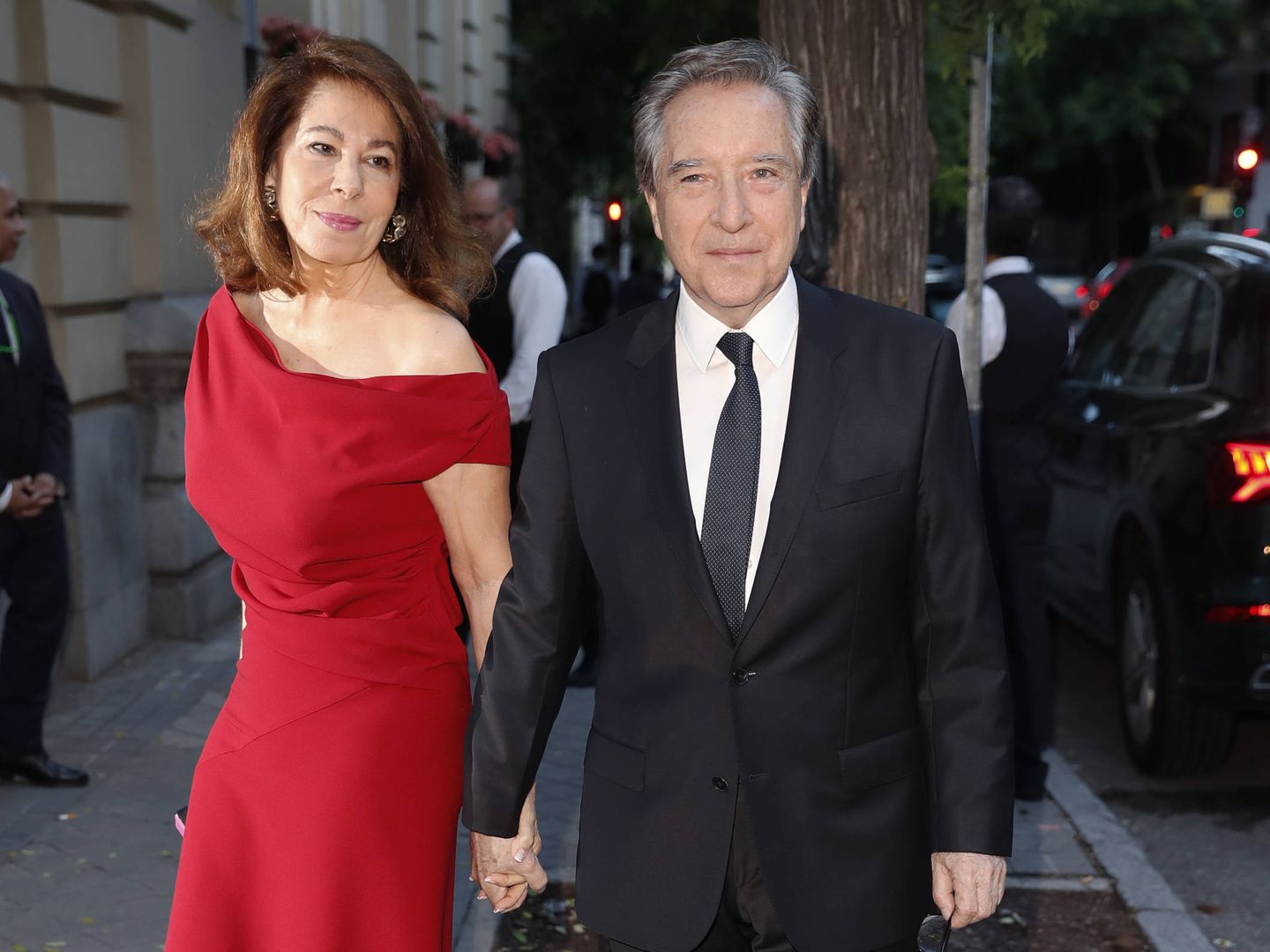 Lola Carretero e Iñaki Gabilondo, en los premios. (Gtres)