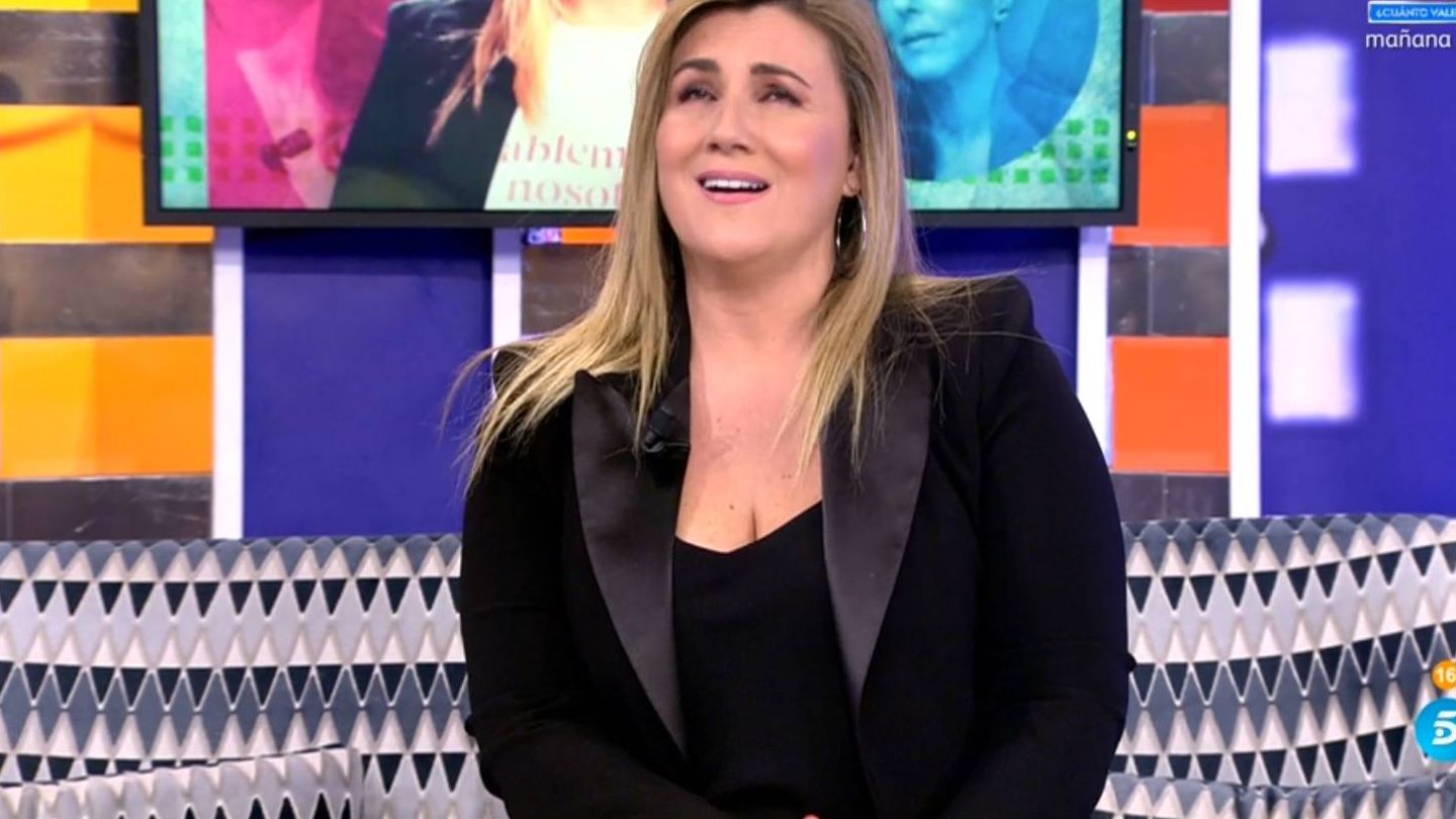 Carlota Corredera, en 'Sábado Deluxe'. (Telecinco).