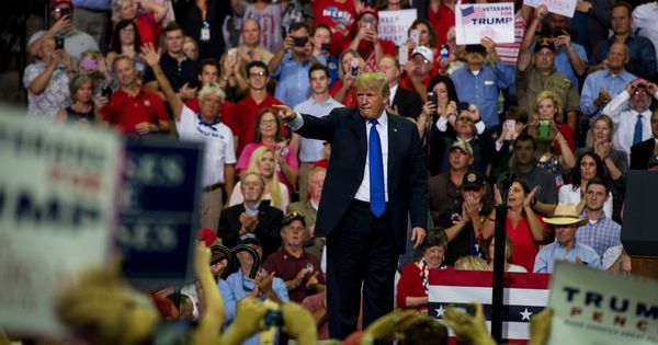 Foto: Donald Trump, durante un mitin de Make America Great Again, en Southaven, Mississippi, el 2 de octubre de 2018. (EFE)