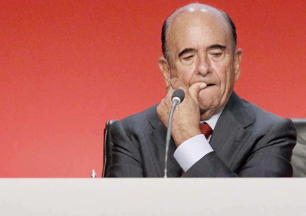 Foto: Emilio Botín, presidente de Banco Santander (EFE)