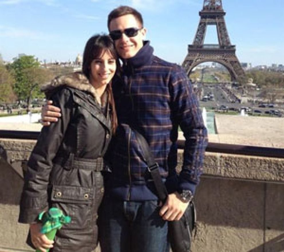 Foto: Christian Gálvez y Almudena Cid se escapan de vacaciones a París