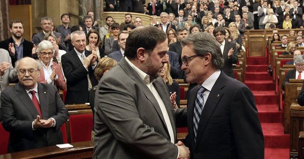 Foto: Carles Puigdemont y Oriol Junqueras en una foto de archivo. (EFE)