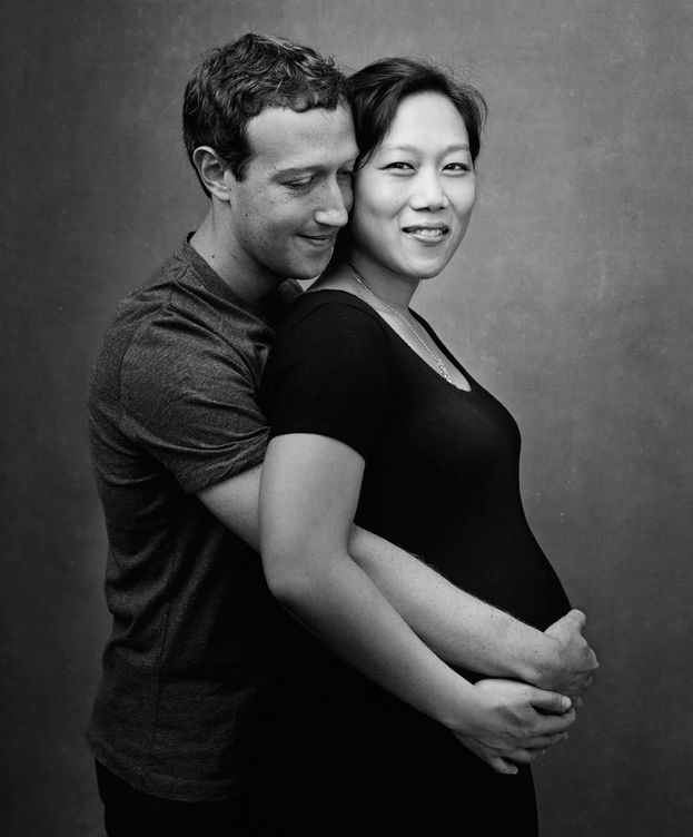 Foto: Mark Zuckerberg y Priscilla Chan (Facebook)