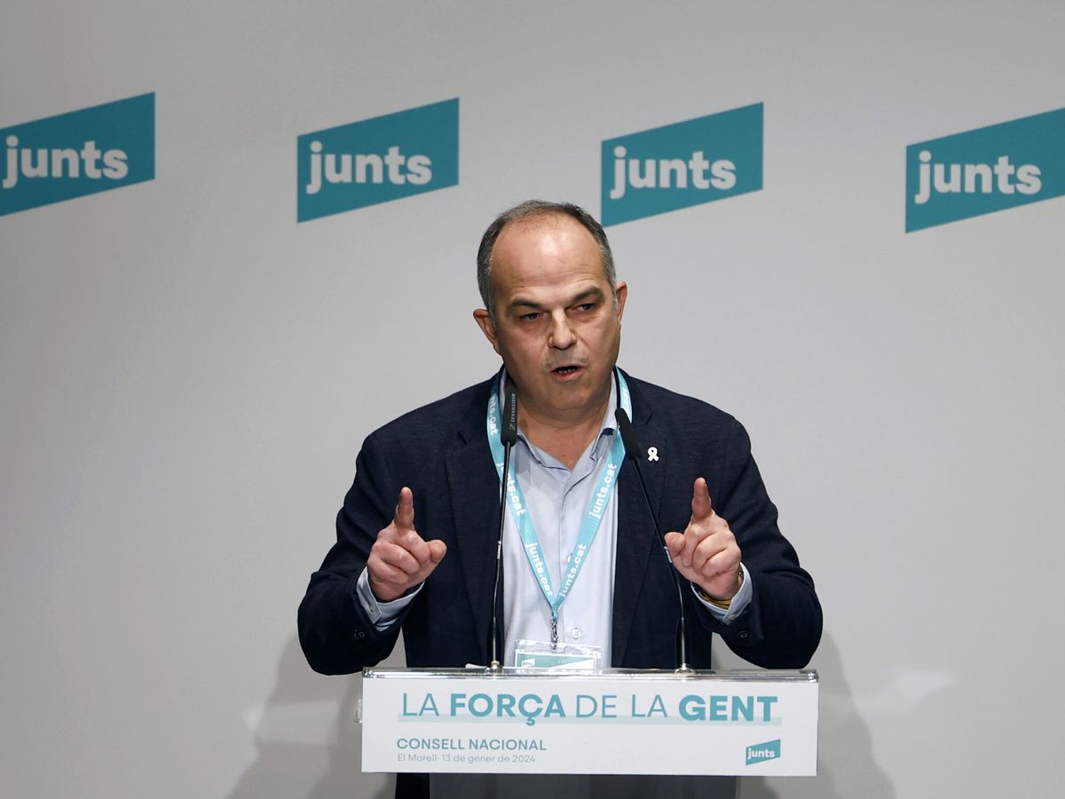 Foto: El secretario general de JxCAT, Jordi Turull. (EFE/Alberto Estévez)