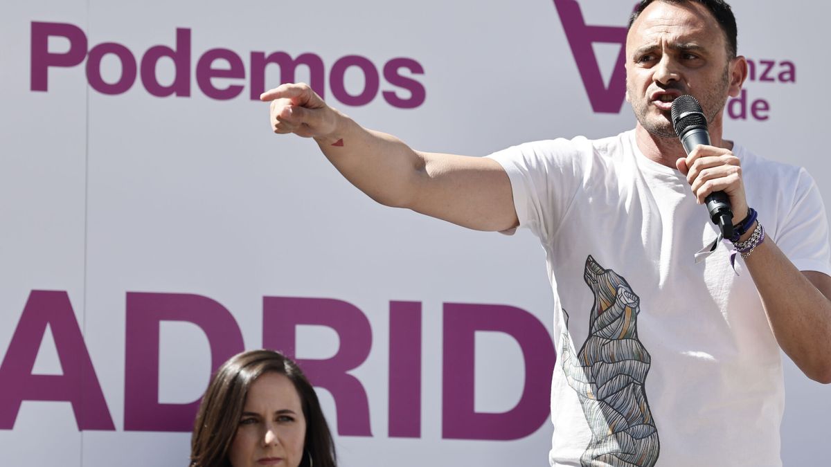 Críticas a Podemos por su cartel de "cayetanos" en el barrio de Salamanca para las elecciones en Madrid
