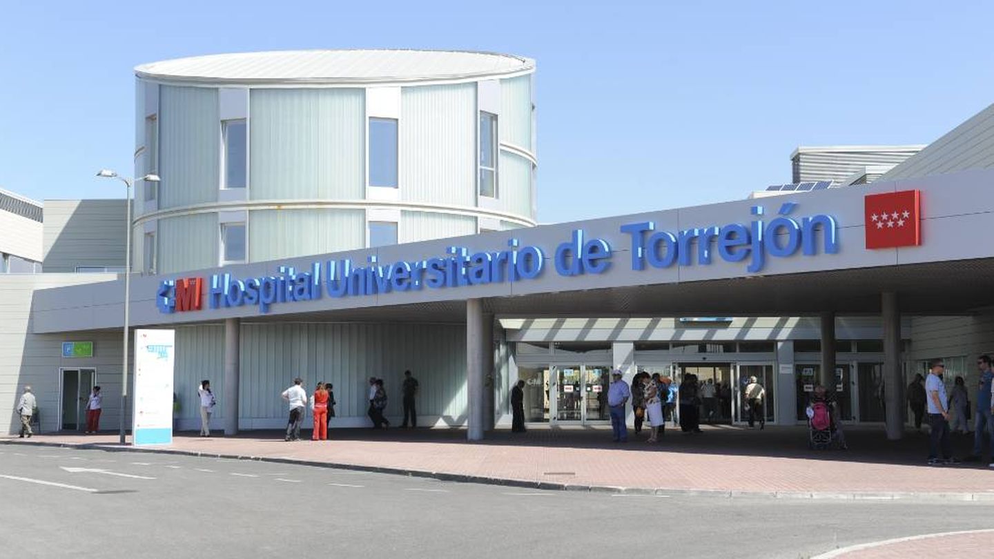 Fachada del Hospital Universitario de Torrejón. (EFE)