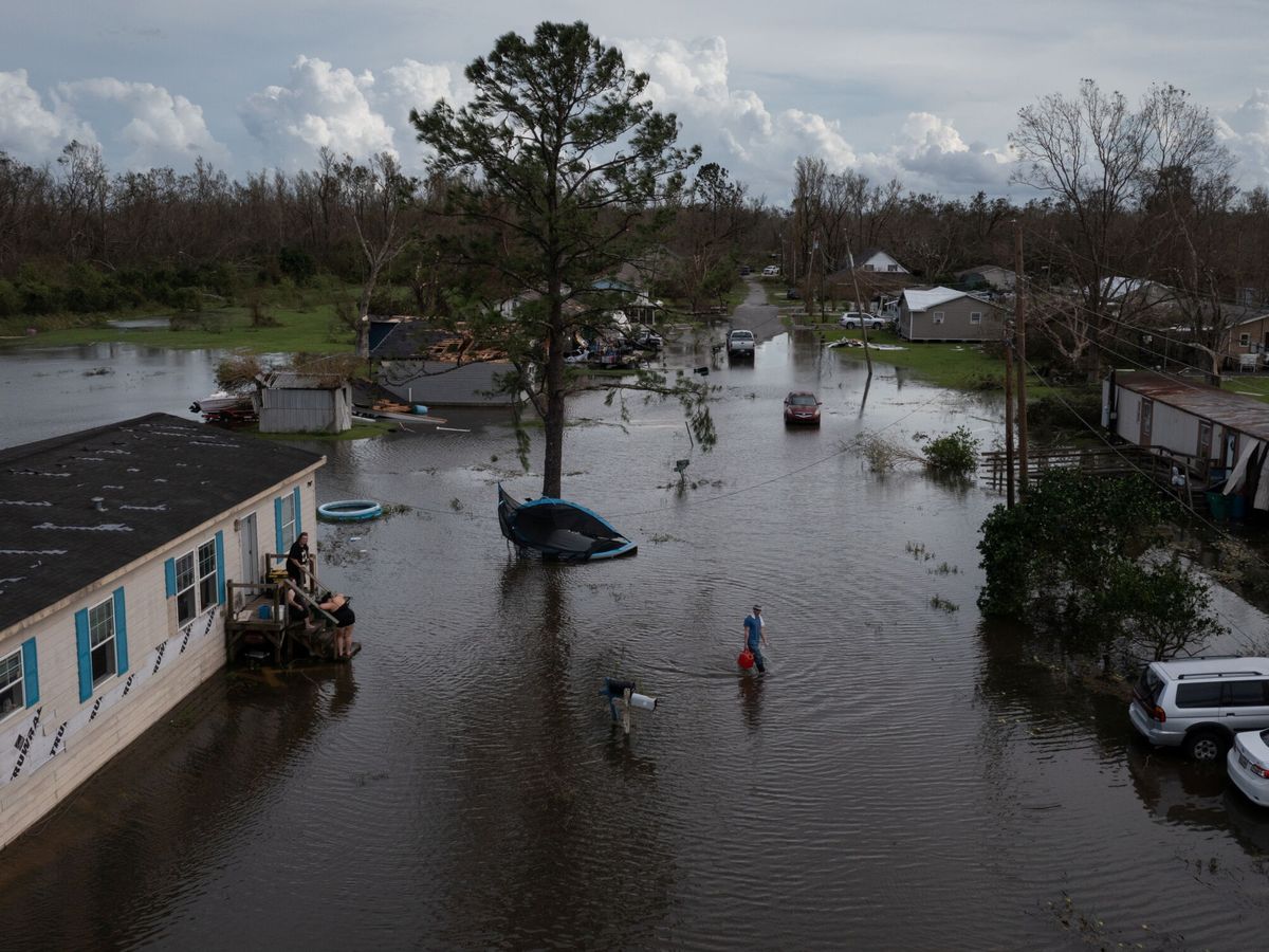 Foto: Efectos del huracán Ida en Luisiana. (Reuters)