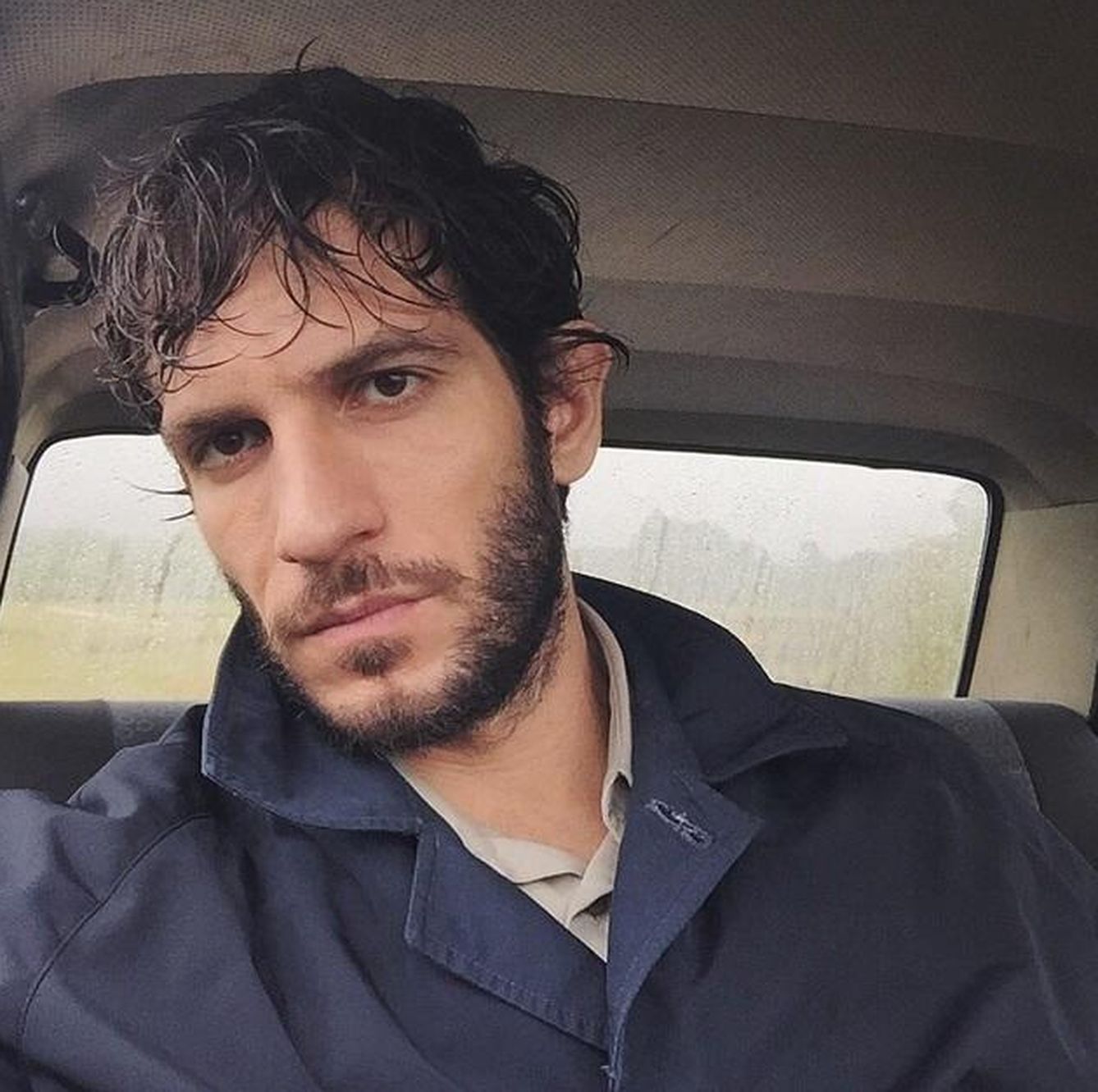 Quim Guitérrez también mojado en una imagen de su cuenta de Instagram