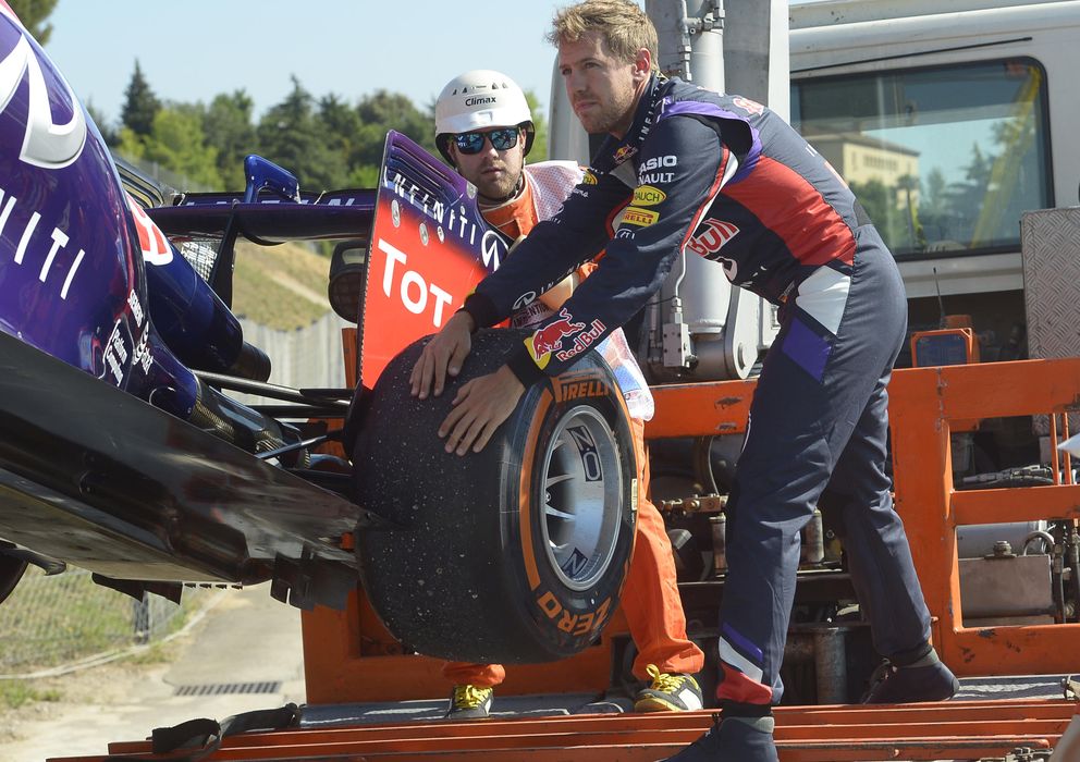 Foto: Sebastian Vettel, este viernes en Montmeló.