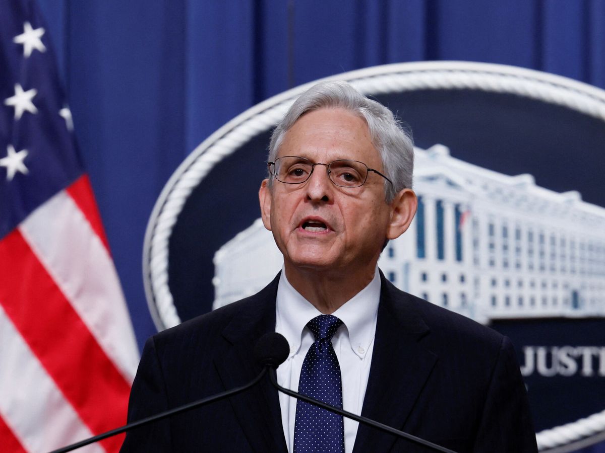 Foto: El fiscal general de Estados Unidos, Merrick Garland. (Reuters/Evelyn Hockstein)
