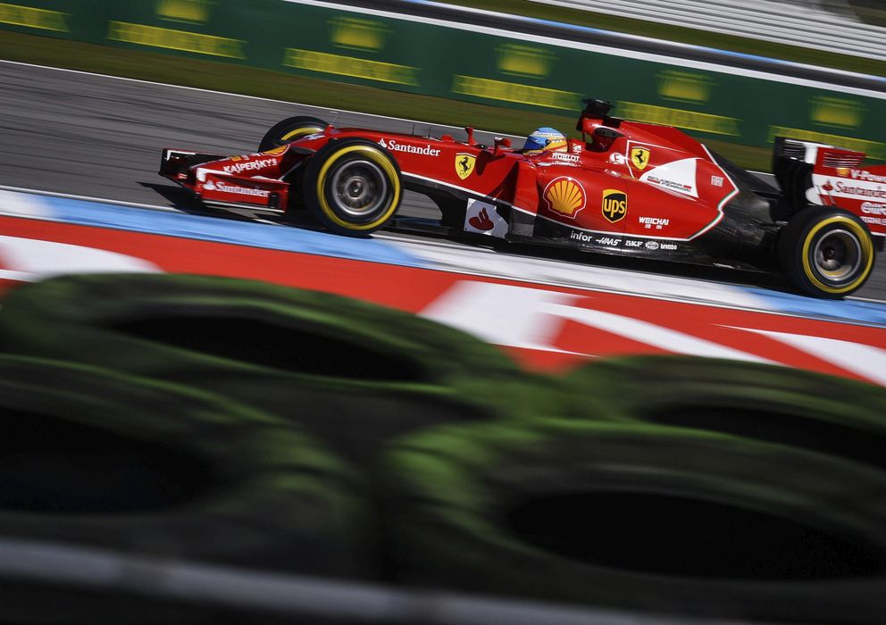 Foto: Fernando Alonso, en el Gran Premio de Alemania de Fórmula 1. (EFE)