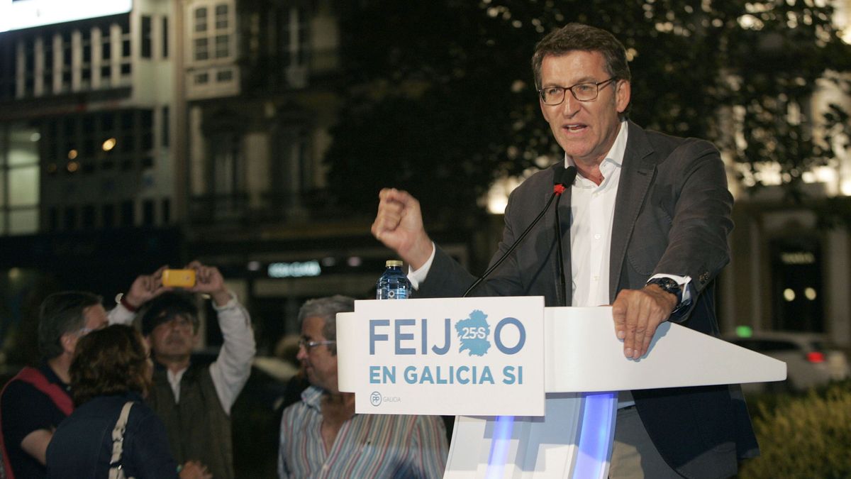 El PSOE cree que Feijóo "esconde" el logo pero "es más del PP que las gaviotas"