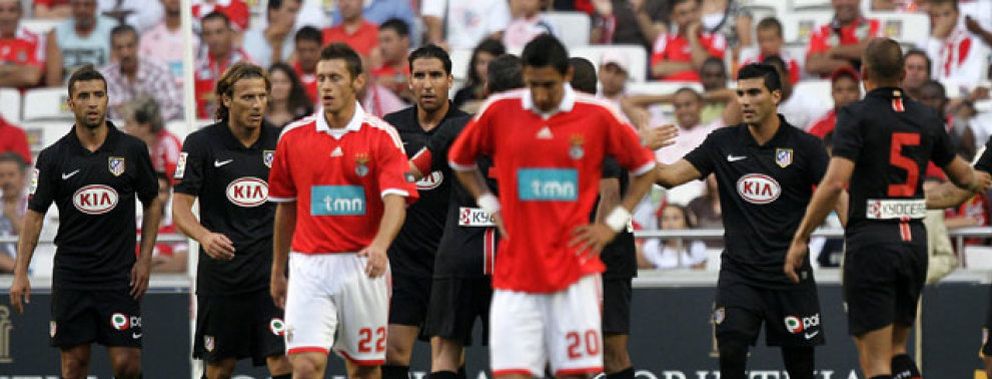 Foto: El Atlético supera al Benfica 1-2 con una sólida exhibición