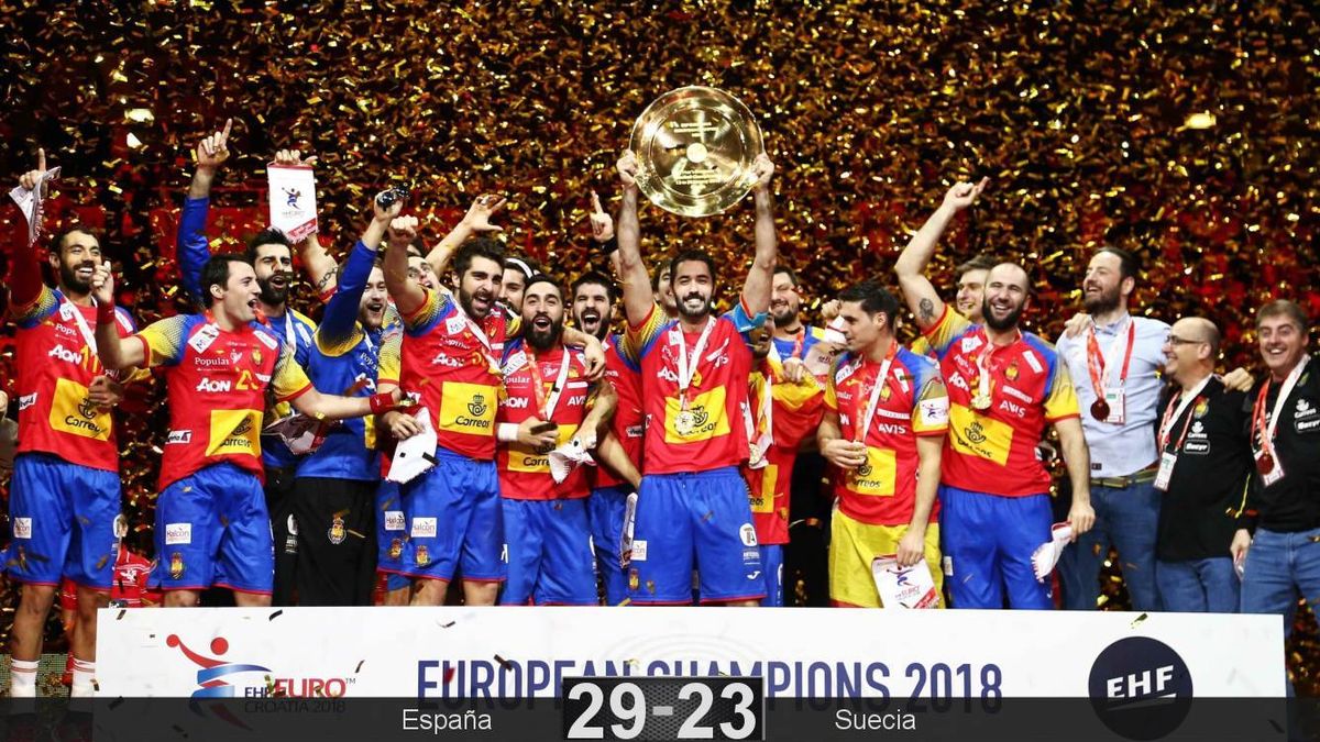 España tumba a Suecia y conquista por primera vez el trono europeo del balonmano