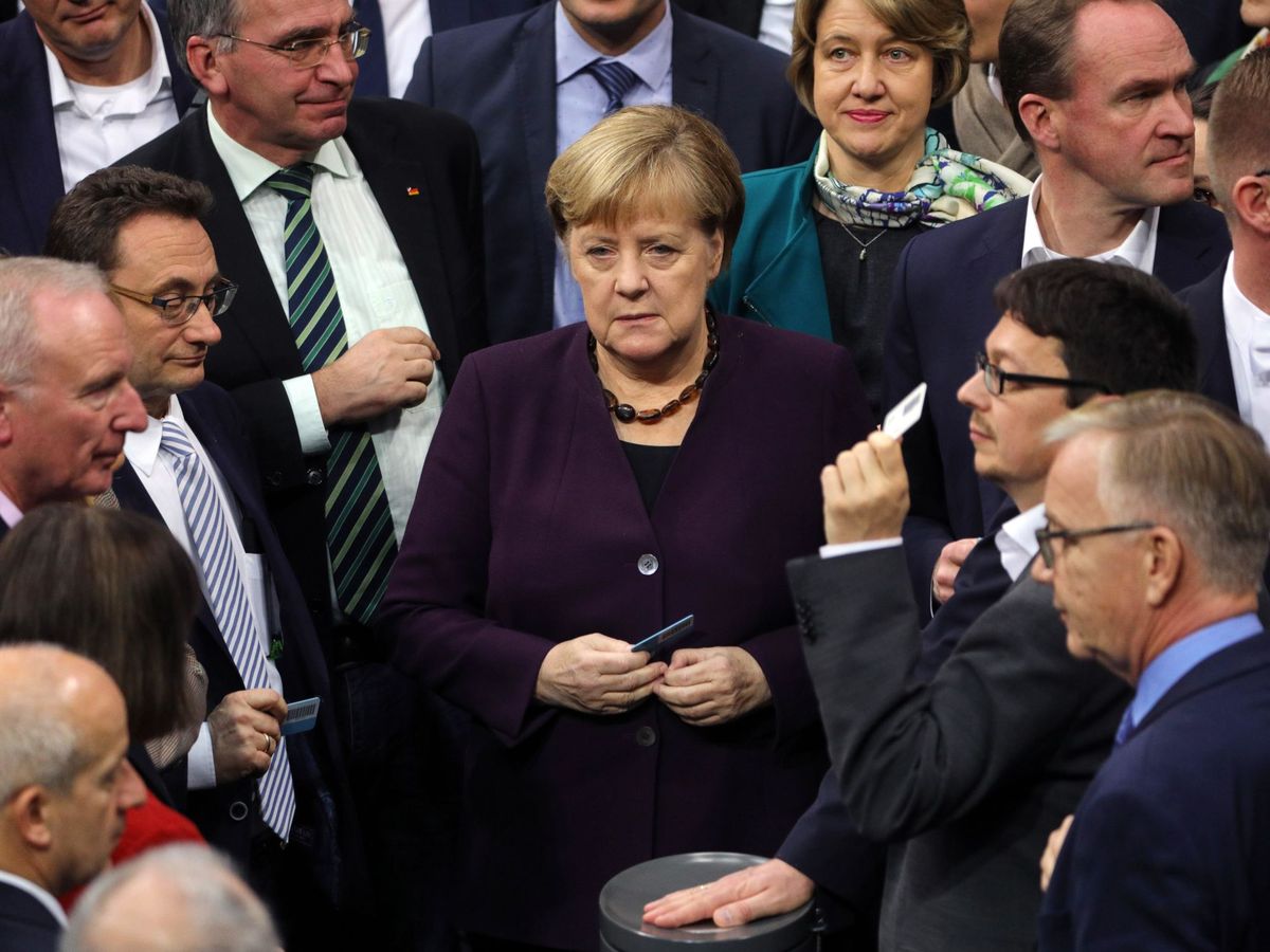 Foto: Angela Merkel, canciller alemana. (EFE)