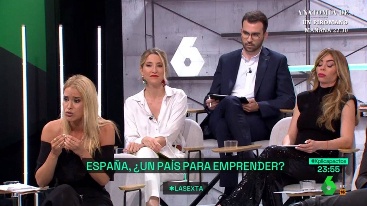 Afra Blanco en 'La Sexta Xplica'. (Atresmedia Televisión)