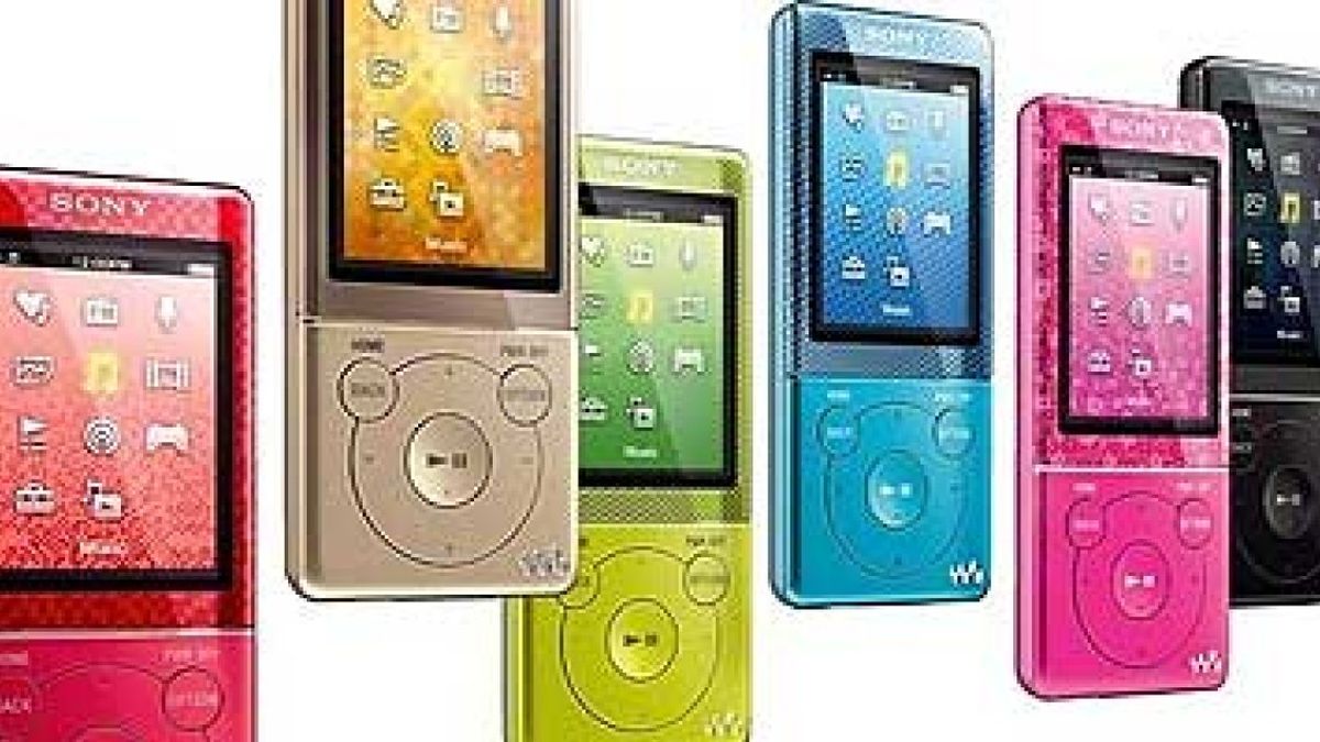 Sony renueva su serie Walkman para competir contra el iPod