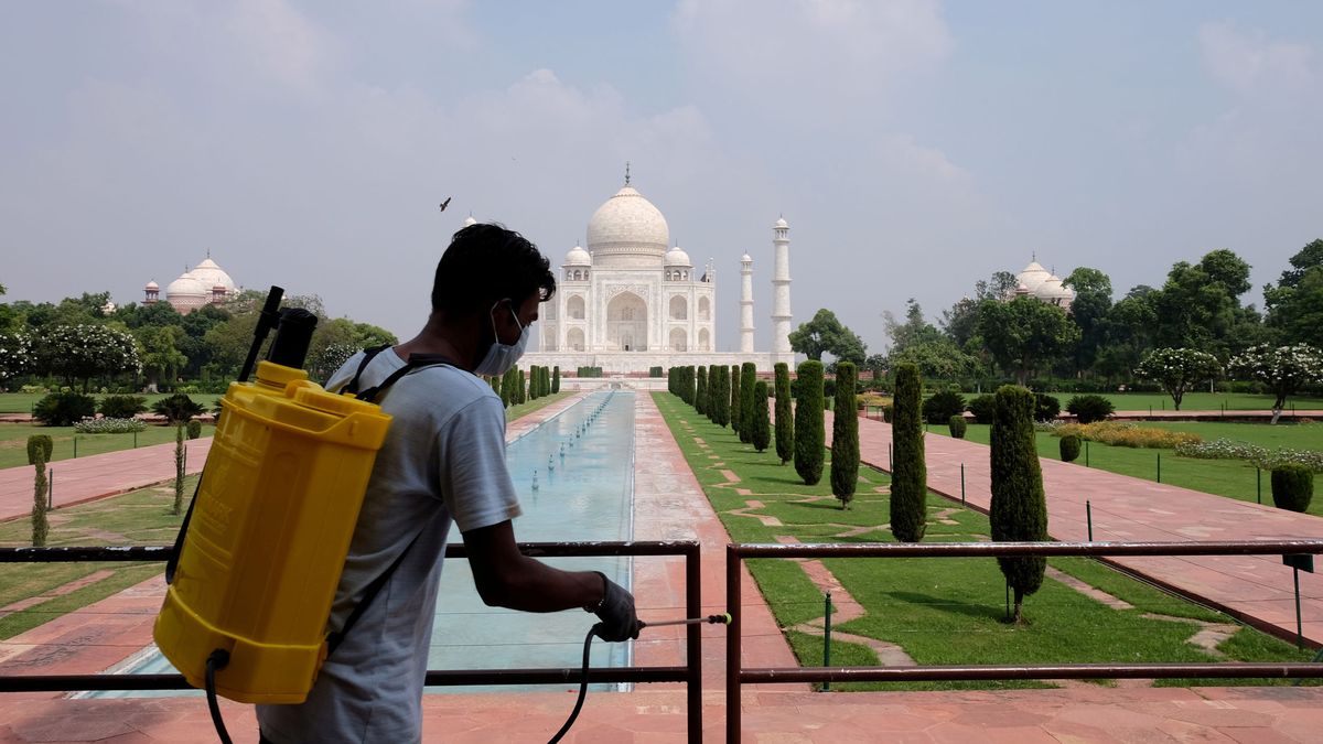 La Policía de India desaloja el Taj Mahal por una amenaza de bomba