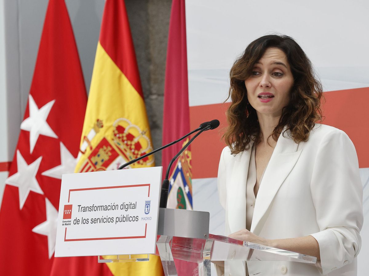 Foto: La presidenta de la Comunidad de Madrid, Isabel Díaz Ayuso. (EFE/J. P. Gandul)