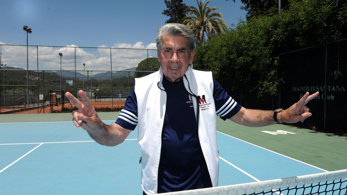 Adiós a Manolo Santana, la leyenda del tenis español que abrió el camino para el resto