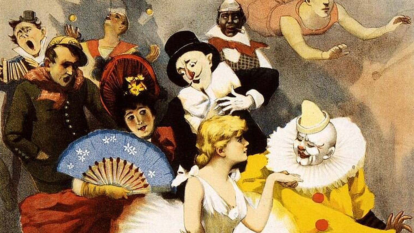 Un cartel de vodevil. 'The Sandow Trocadero Vaudevilles' (1894)