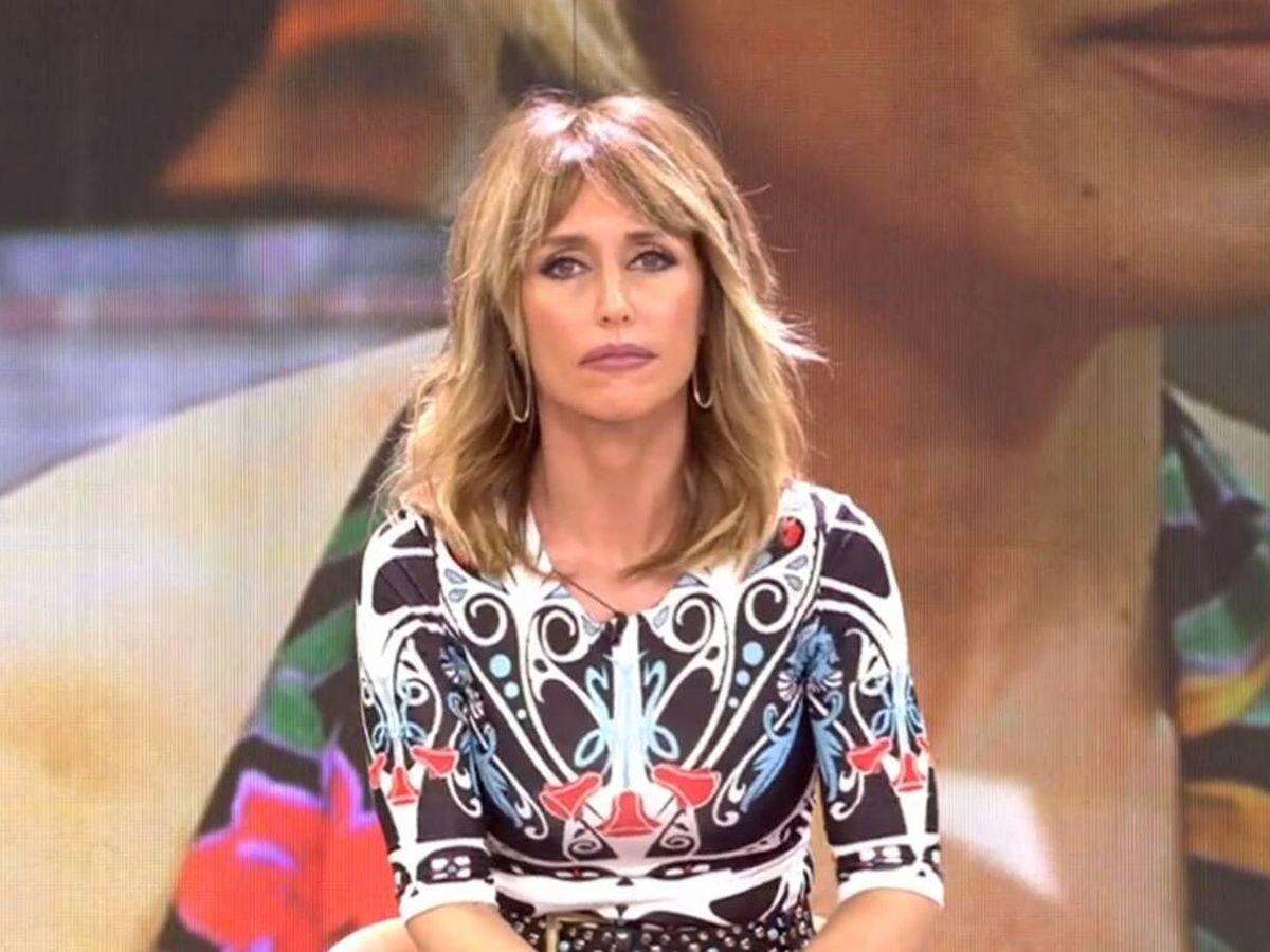 Foto: Emma García, presentadora de 'Viva la vida'. (Mediaset España)