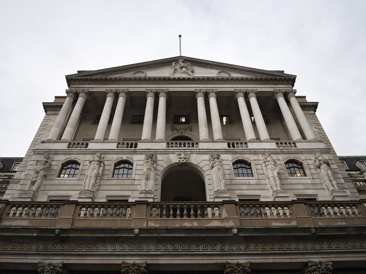 Foto: Sede del Banco de Inglaterra. 