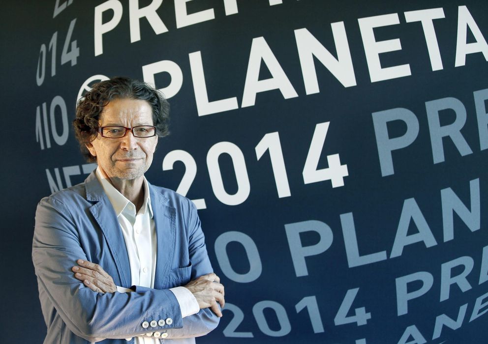 Foto: Jorge Zepeda, ganador del Premio Planeta 2014 (Efe)