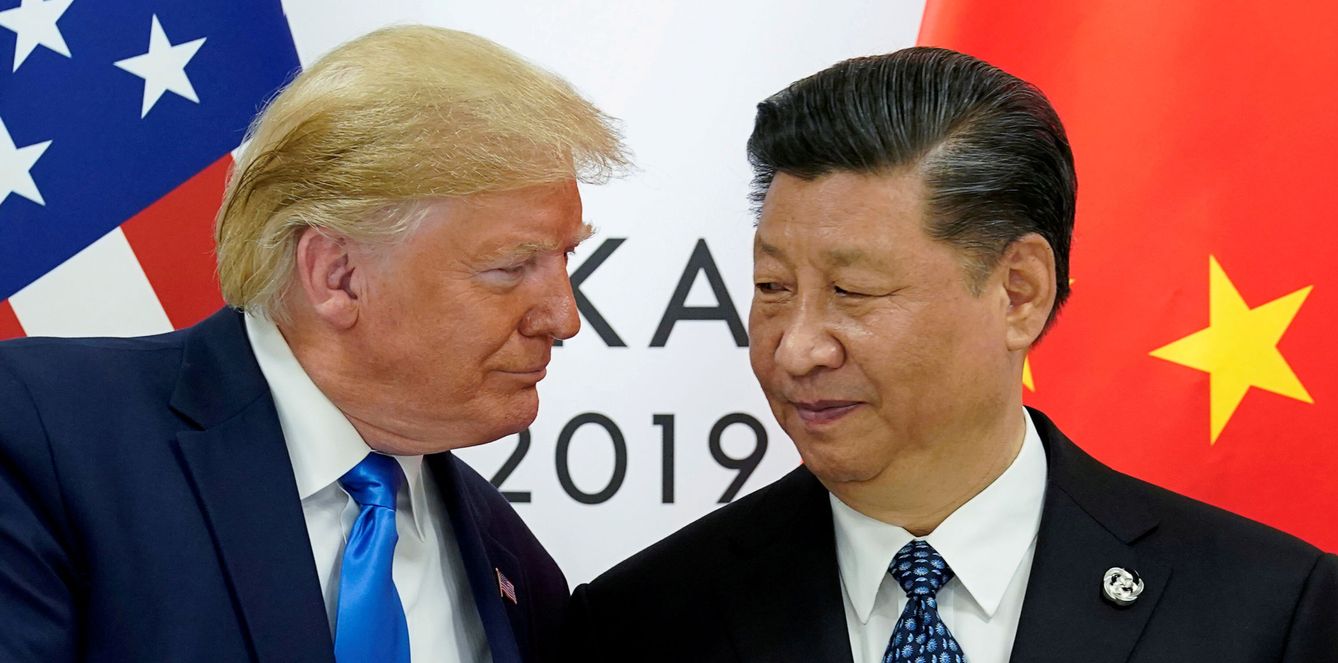Xi y Trump durante un encuentro del G20. (Reuters)