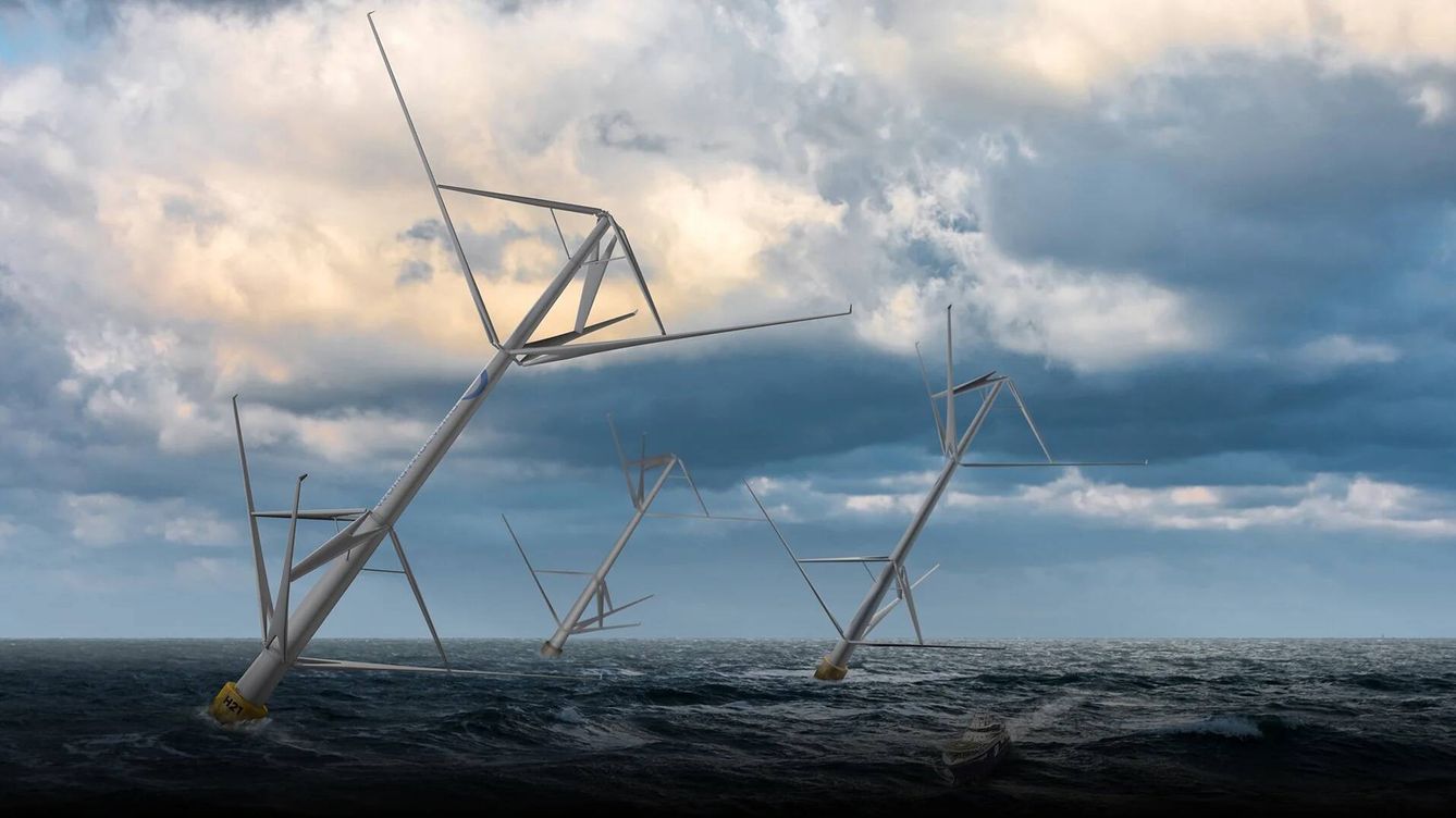 Foto: Esta puede ser la próxima generación de turbinas marinas. (World Wide Wind)