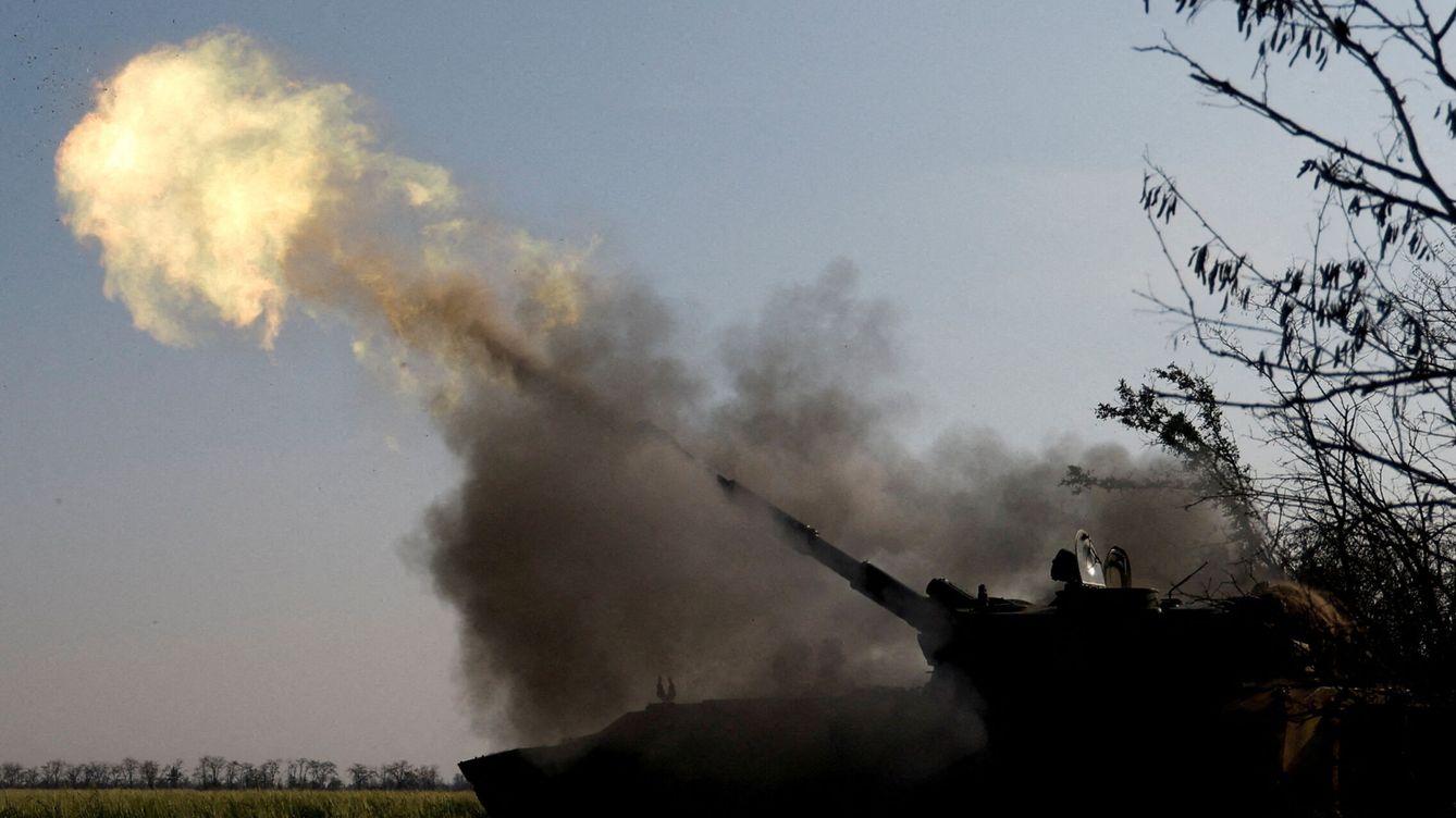 Foto: Ofensiva ucraniana en la región de Mykolaiv. (Reuters/Valentyn Ogirenko)