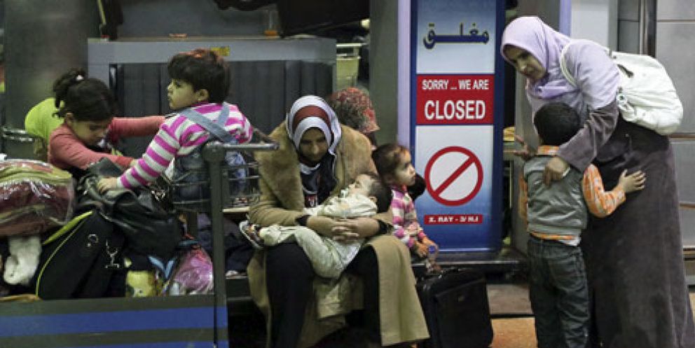 Foto: Las compañías españolas empiezan a repatriar a sus trabajadores de Egipto